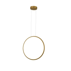 Ragi lampa wisząca LED złoty mat 334631-09 REALITY - zdjęcie produktu
